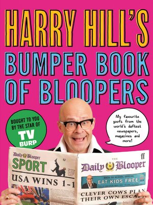 cover image of Harry Hill's Bumper Book of Bloopers